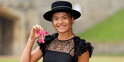 Emma Raducanu dresses in Dior to receive her MBE at Windsor Castle