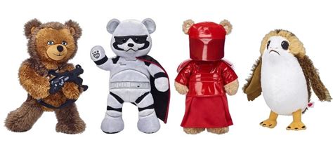 New Build-A-Bear Star Wars: The Last Jedi Plush and Outfits | Figures.com