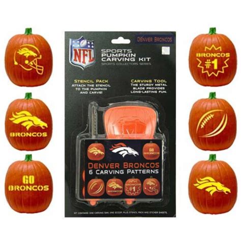 Denver Broncos Pumpkin Carving Kit - Official Denver Broncos Shop