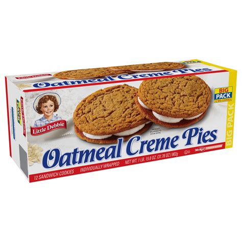 Little Debbie Has An Oatmeal Creme Pies Cereal So Now You Can Have Snack Cakes For Breakfast