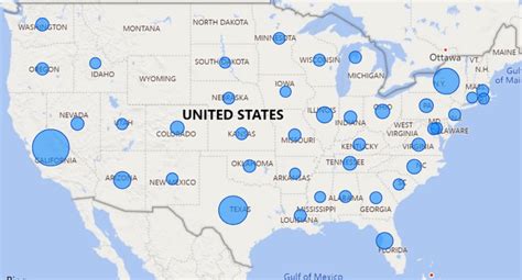 Power Bi Customer Map