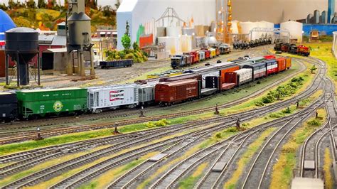 Beautiful Massive HO Scale Model Train Layout at The Treasure Coast ...