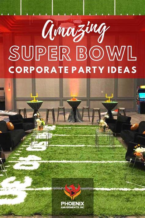 Epic Corporate Party Ideas for Super Bowl Party | PAI of Atlanta