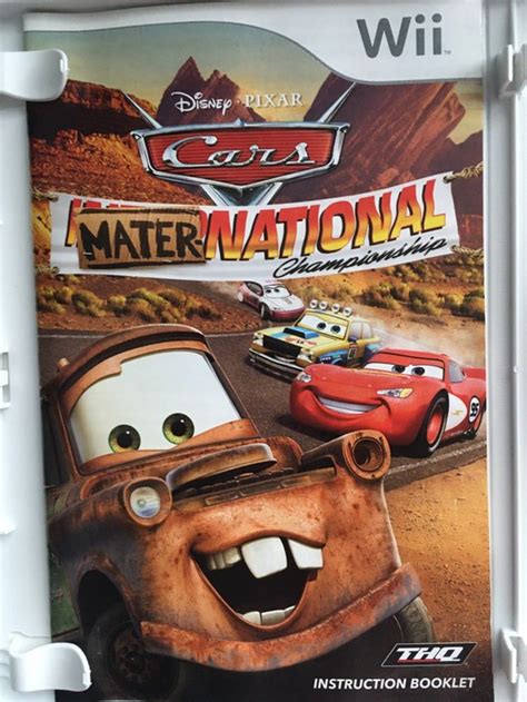 Wii Cars Mater-National Championship on Mercari | Mater cars, Wiggles ...