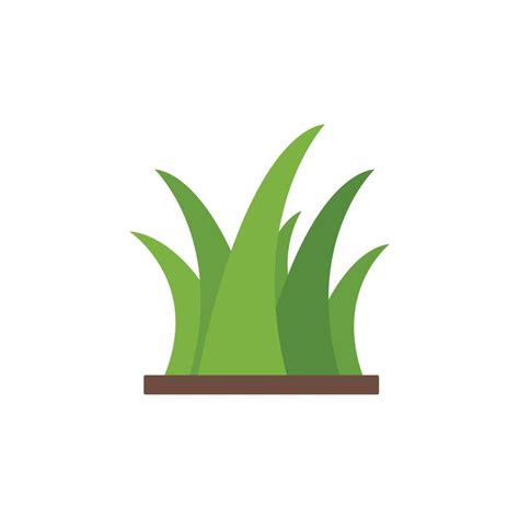 grass icon design template vector 7634712 Vector Art at Vecteezy