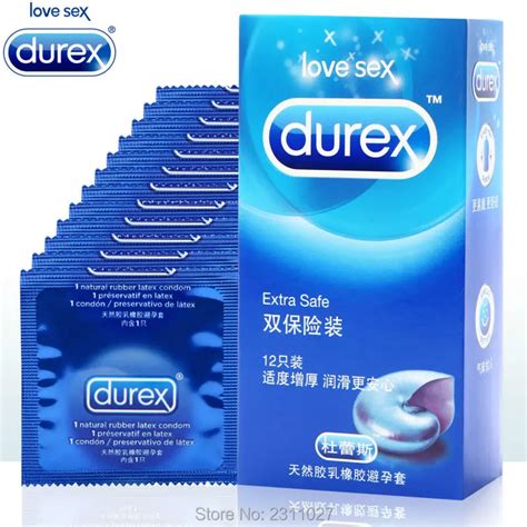 Durex condoms slightly thicker condoms for safer protection condoms sex condoms for men/(12 Pcs ...