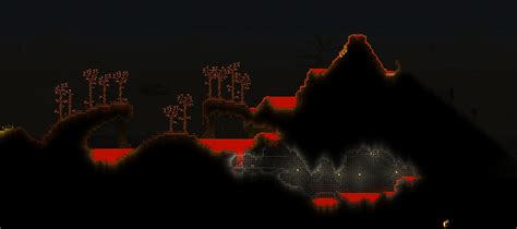 I made volcano mini-biome, suggestions welcome : r/Terraria