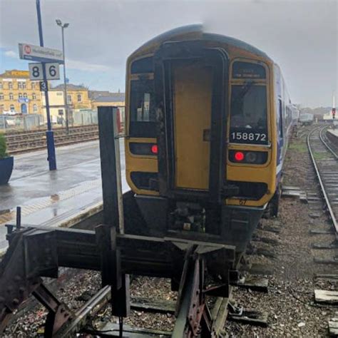 Northern Trains No.158872 in Huddersfield, United Kingdom (Google Maps)