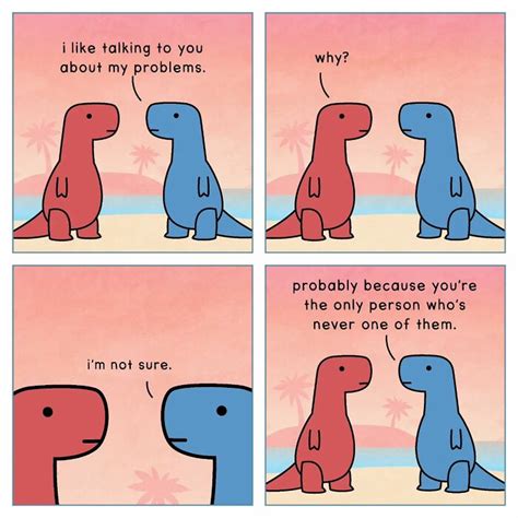 40 Witty And Heartfelt Comics By “Dinosaur Couch” (New Pics) | Bored Panda