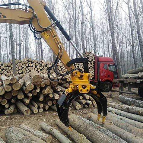 Best Excavator Log Grapple for sale, hydraulic and rotating -JIANGTU ...