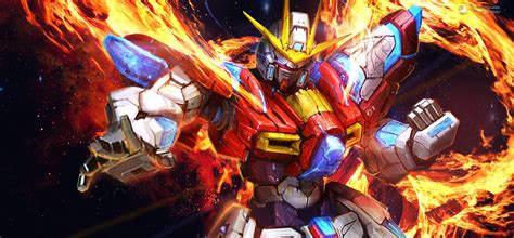 Mobile Suit Gundam, Gundam Build Fighters Try, Fire Wallpapers HD / Desktop and Mobile Backgrounds