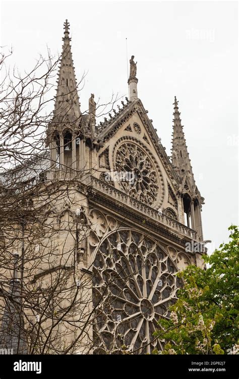 Notre Dame, one of the most famous landmarks in Paris Stock Photo - Alamy