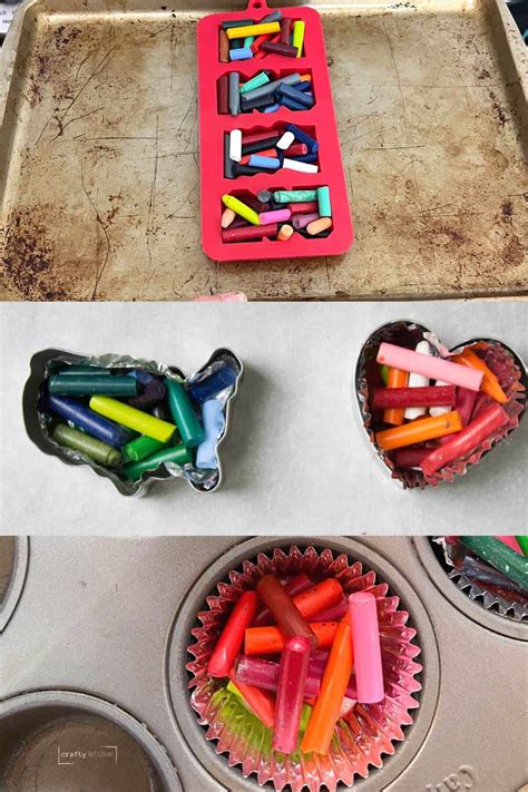 How To Melt Crayons In The Oven - Crafty Art Ideas