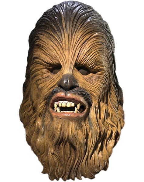 Chewbacca Mask Full Overhead Latex Wookie Costume Accessory