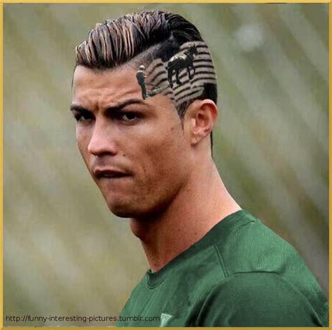 Cristiano Ronaldo new haircut and hairstyle in 2014-2015. World sport soccer memes CR7 | Ronaldo ...