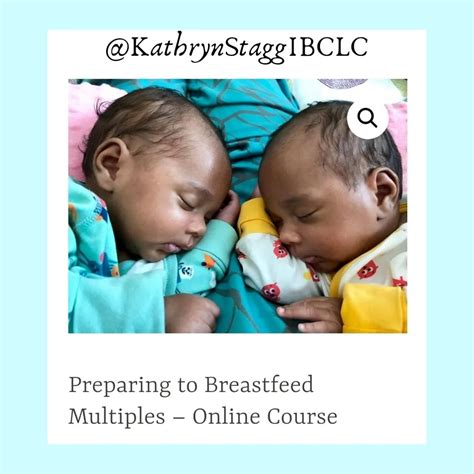 Book and online course – Breastfeeding Twins and Triplets – Kathryn ...