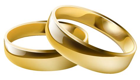 Wedding rings PNG