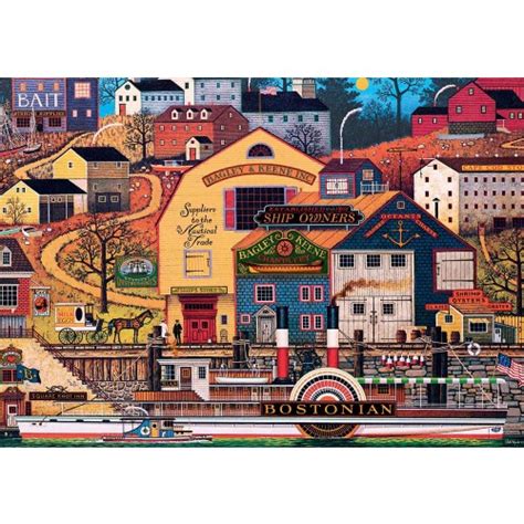 Buffalo Games Charles Wysocki The Bostonian 300 Large Piece Jigsaw