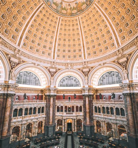 Visiting the Library of Congress in Washington DC (Photos)