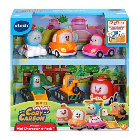 VTech Go! Go! Cory Carson PlayZone Mini Character 6-Pack, Multicolor in ...