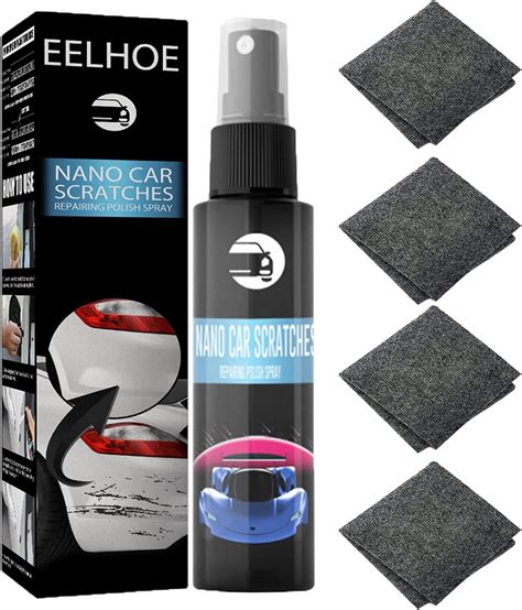 Nano Sparkle Cloth Car Scratch Remover, 2023 New Nano Car Scratch Repair Spray Kit, Car Scratch ...