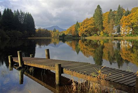 Loch Ard jetty, Aberfoyle, Scotland | Scotland, Natural landmarks, Cool ...