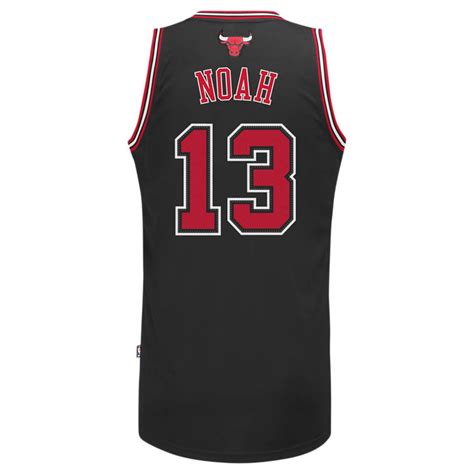 Adidas Mens Chicago Bulls Joakim Noah Jersey in Black for Men | Lyst