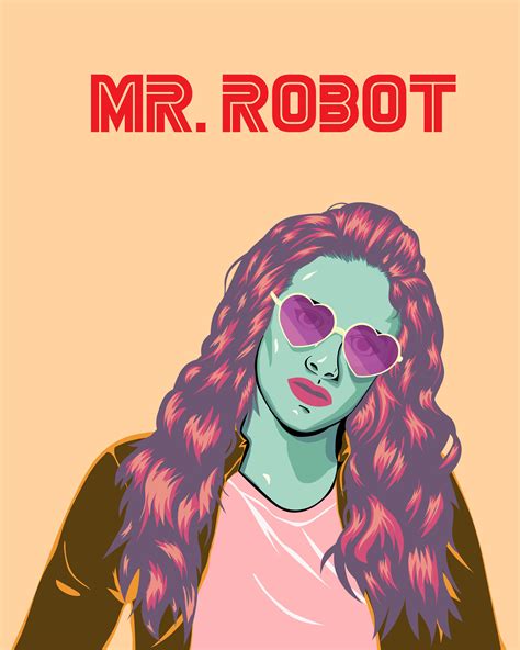 MR. ROBOT - Darlene Illustration : r/MrRobot