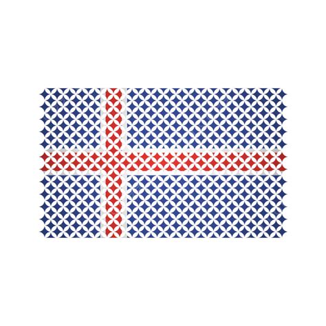 Iceland Flag Vector, Iceland, Flag, Iceland Flag PNG and Vector with Transparent Background for ...