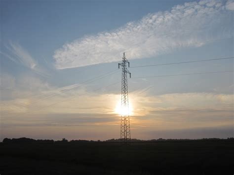 Free Images : horizon, sky, sun, sunrise, sunset, sunlight, wind, dawn, dusk, electricity ...