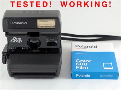 Vintage Original Polaroid OneStep 600 Instant Film Camera TESTED & WORKING | eBay