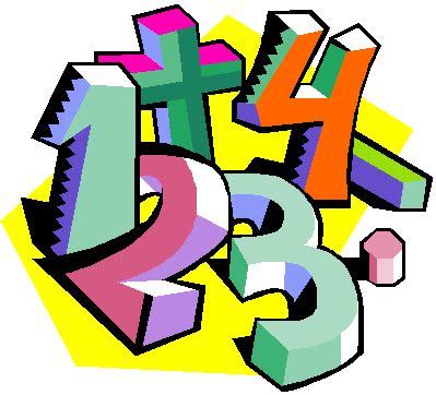 Math First Grade Clipart - ClipArt Best