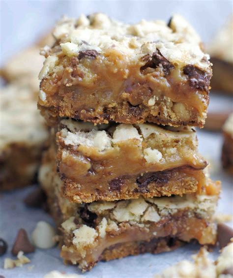 Chocolate Toffee Caramel Bars – 5 Boys Baker