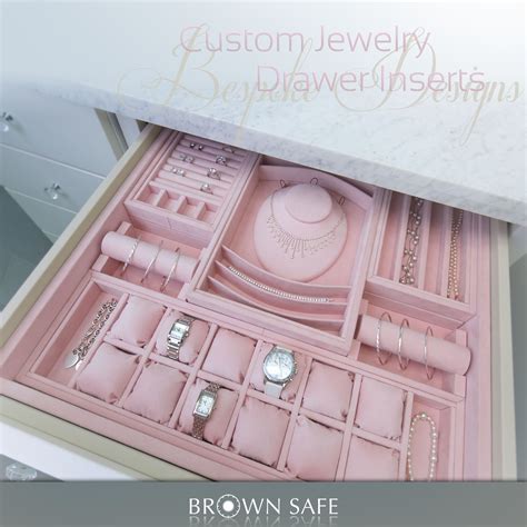 Custom Drawer Inserts - Brown Safe Manufacturing, Inc. | Jewelry ...