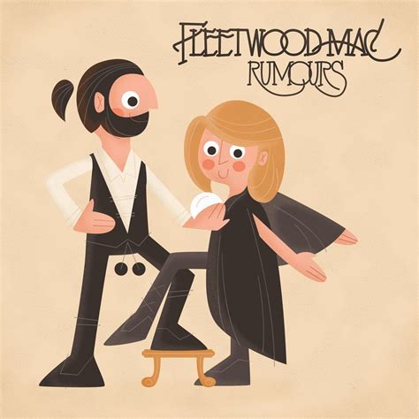 Album Cover Illustration – Fleetwood Mac/Rumours | Joseph Gottli ...