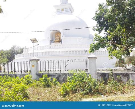 Gautam Buddha Temple Vaishali Bihar India Stock Photo - Image of ...