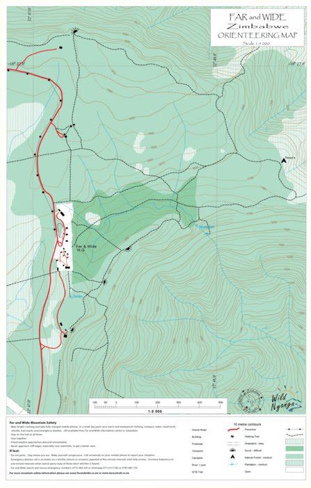 Mutarazi Falls Cottage Trails map by FAR and WIDE Zimbabwe - Avenza Maps | Avenza Maps