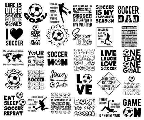 30 SVG Soccer Quotes and Sayings. Soccer Team. Mom and Dad. Soccer or ...