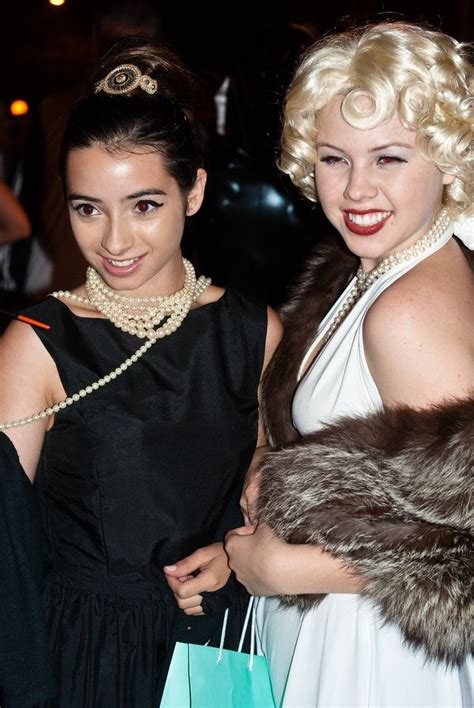 Audrey Hepburn and Marilyn Monroe at West Hollywood Halloween | Hollywood halloween costumes ...