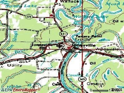 Map Of Jonesville Louisiana | Catahoula parish, Map, Parish