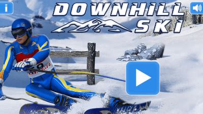 Downhill Ski - Safe Kid Games