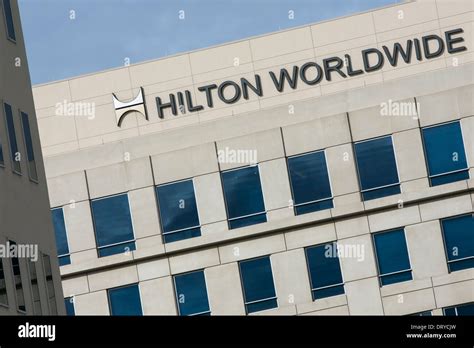 The headquarters of Hilton Worldwide in McLean, Virginia Stock Photo ...