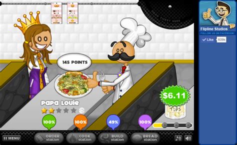 Papa Louie 2 - Papas Games Online