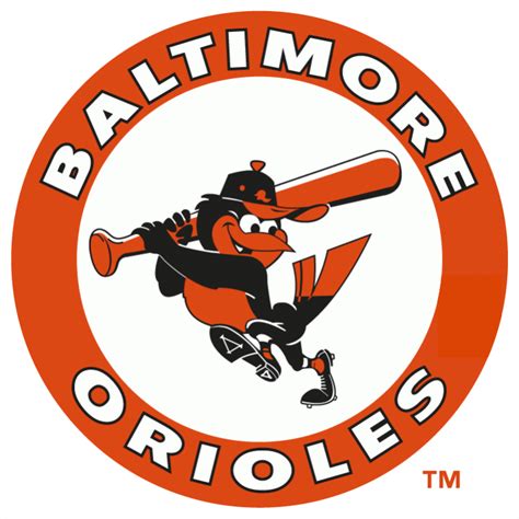 Baltimore Orioles Primary Logo | Baltimore orioles baseball, Orioles ...