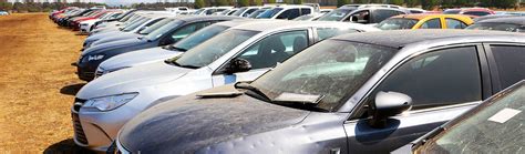 Hail-damage car auctions start