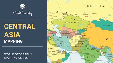 Central Asia World Map