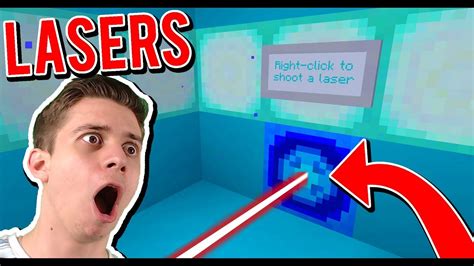 HOW TO USE LASERS IN MINECRAFT!!!! - Game Blog Kult