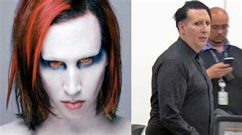 Marilyn Manson Before And Now - Marilyn Manson Says He S Finished His ...