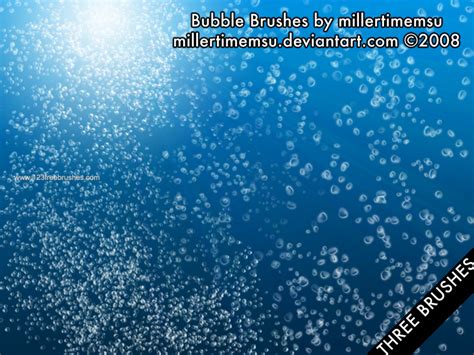 Water Bubbles | Photoshop Free Brushes | 123Freebrushes