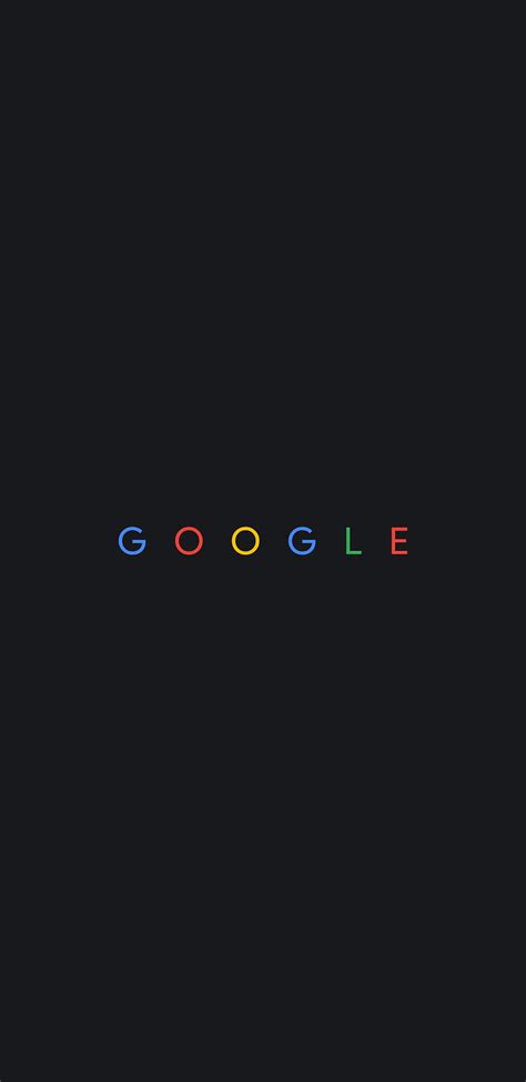 Google, black, dark, logo, minimal, HD phone wallpaper | Peakpx